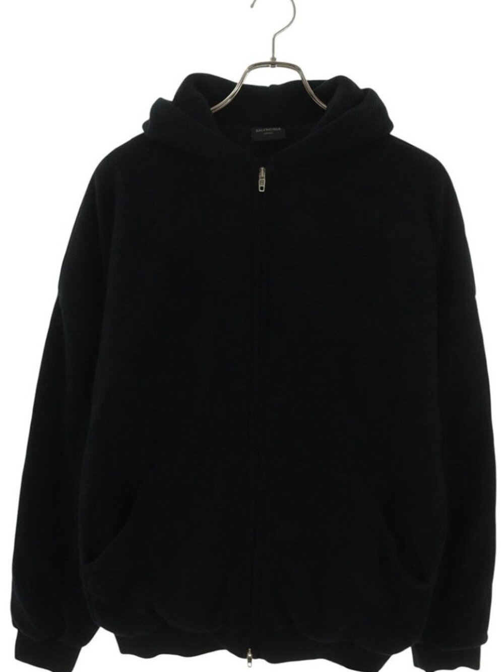 Balenciaga Back Design Fleece Ziphoodie